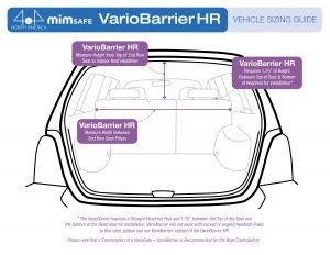 VarioBarrier HR Car sizing guide - 2021